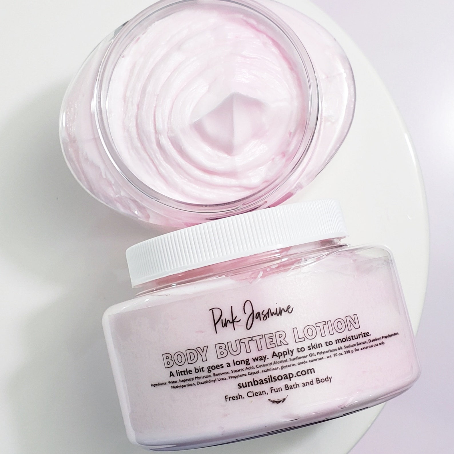 Pink Jasmine Body Butter. Body Cream. Jasmine Flower. Etsy