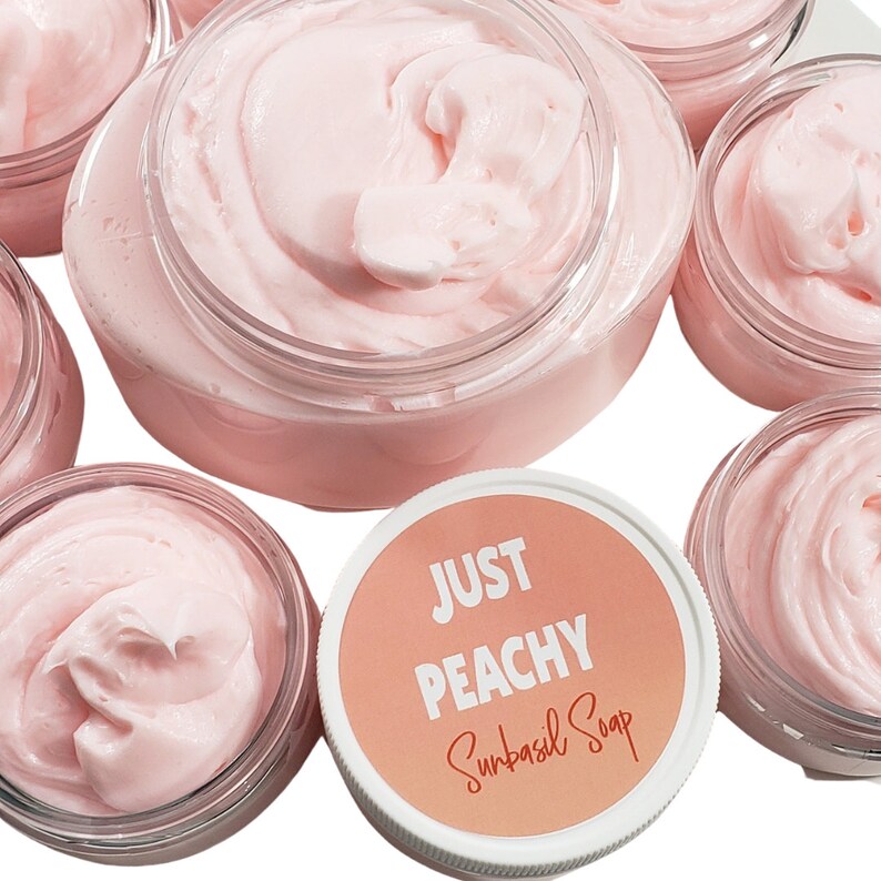 Just Peachy Peach Scented Body Lotion Cream Moisturizer Etsy