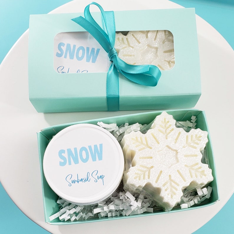 Candy Cane Spa Gift Box: Holiday Soap & Body Butter Set - Etsy