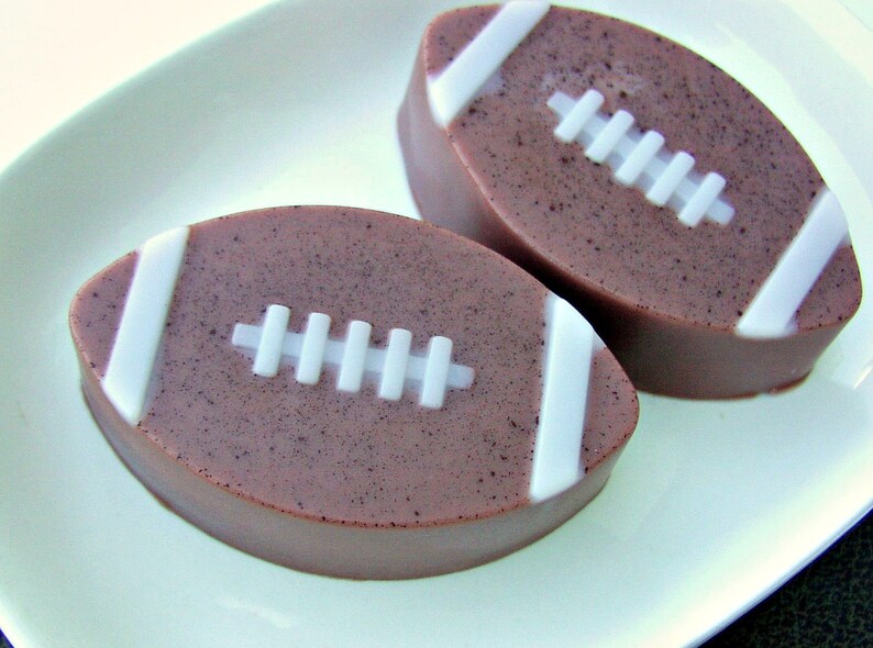 Football Soap Gifts for boys Gift ideas under 10 Football coach gift Natural Soap for him teen boy gift Football gifts for players Dad Kids image 4