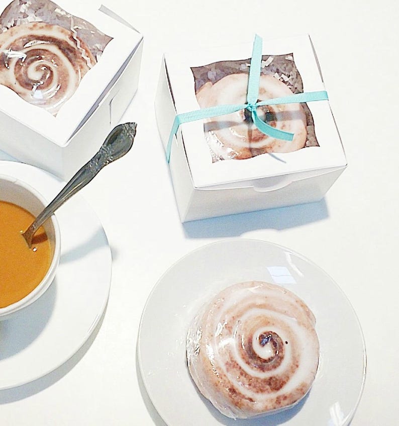 Unique Gift for her Cinnamon Bun handmade Soap Mother Gift Etsy