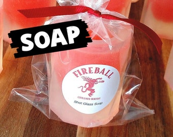 Whiskey Gift / Funny Gifts for Men or Women / Whiskey Bar Soap / Small Gift for Her or Him / Stocking Stuffers / Gag Gift / Unique