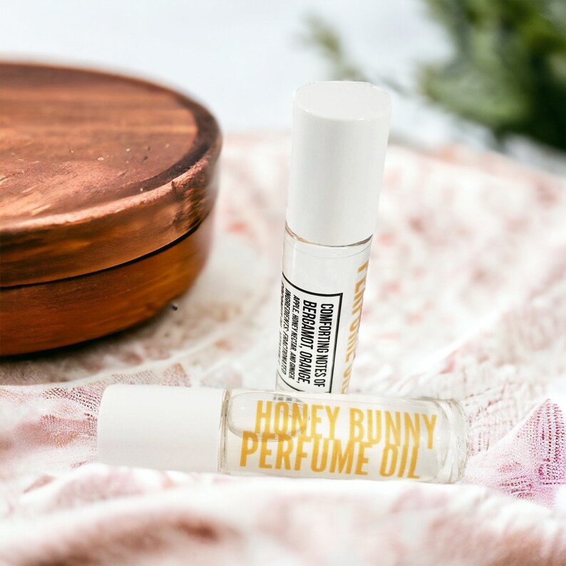 Natural Perfume New Mom Gift Roll on Perfume handmade gift for her Mother birthday gift ideas for new mother natural scented skincare gift image 4