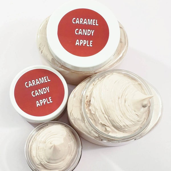 Caramel Candy Apple Body Lotion / Hand and Body Cream / Body Butter