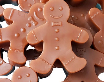 Christmas Gift Stocking Stuffers GINGERBREAD MAN Soap Coworker Gift Christmas Winter gift for her gift for him Sunbasilgarden Soap natural