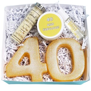 40th Birthday Gift Spa Gift for Women / 40th Birthday Gift For Her / 40 and Fabulous / 40th Birthday Gift Ideas / Birthday Gift Box