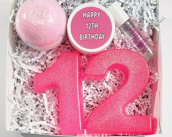 12th Birthday Gift Spa Gift for Teen Girl / Tween 12th Birthday Girl Gift / 12th Birthday Gift Ideas / Birthday Gift Box / Birthday Gift