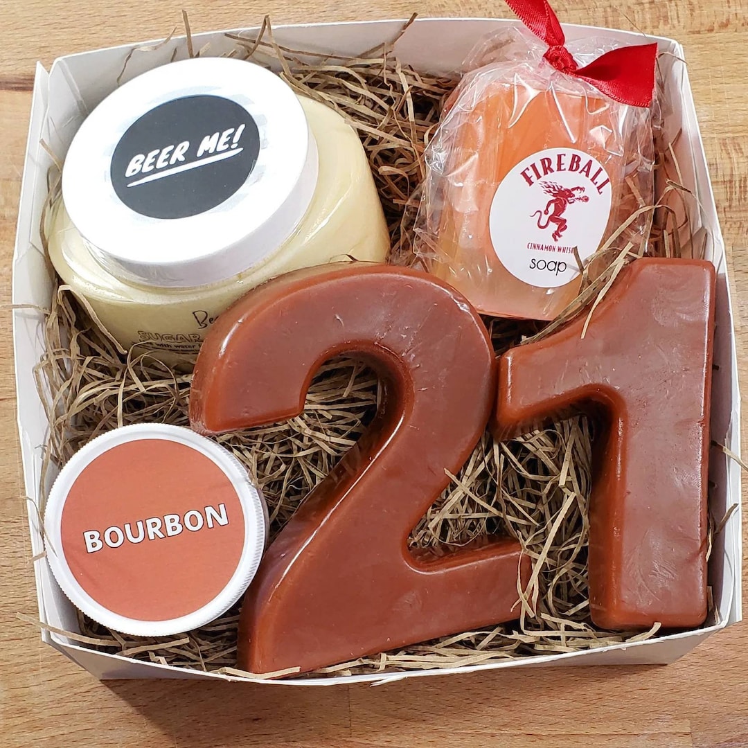 21st Birthday Gift Box Gift for Men / 21st Birthday Gift for Him / 21st