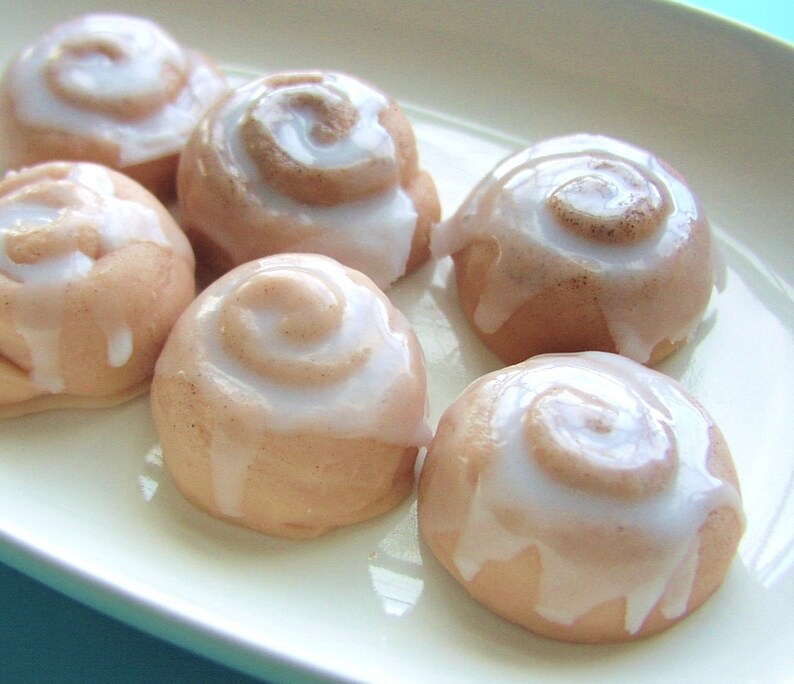 Mini Cinnamon Bun Soap Gift Cinnamon Roll Handmade Soap Etsy