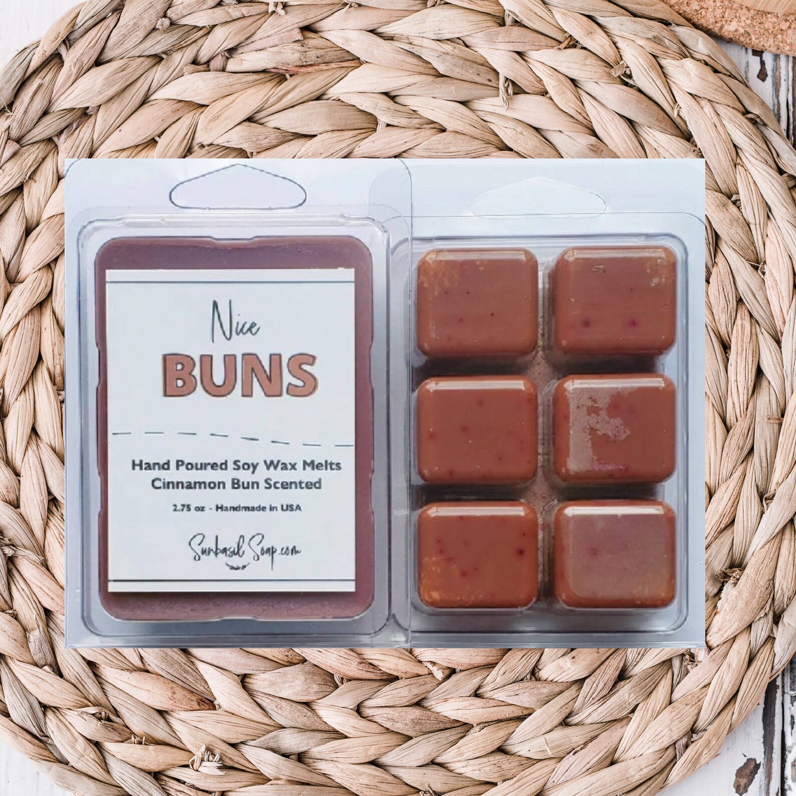 Nice Buns Cinnamon Bun Soy Wax Melts / Fall Wax Melts / Highly Etsy