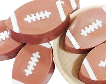 Football Bar Soap / Football Gifts/ Football Party / Football Soap / College Football / Soap Bar / American Football / Handmade Soap