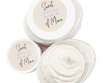 Handmade Vanilla Chai Body Butter – Natural Moisturizer