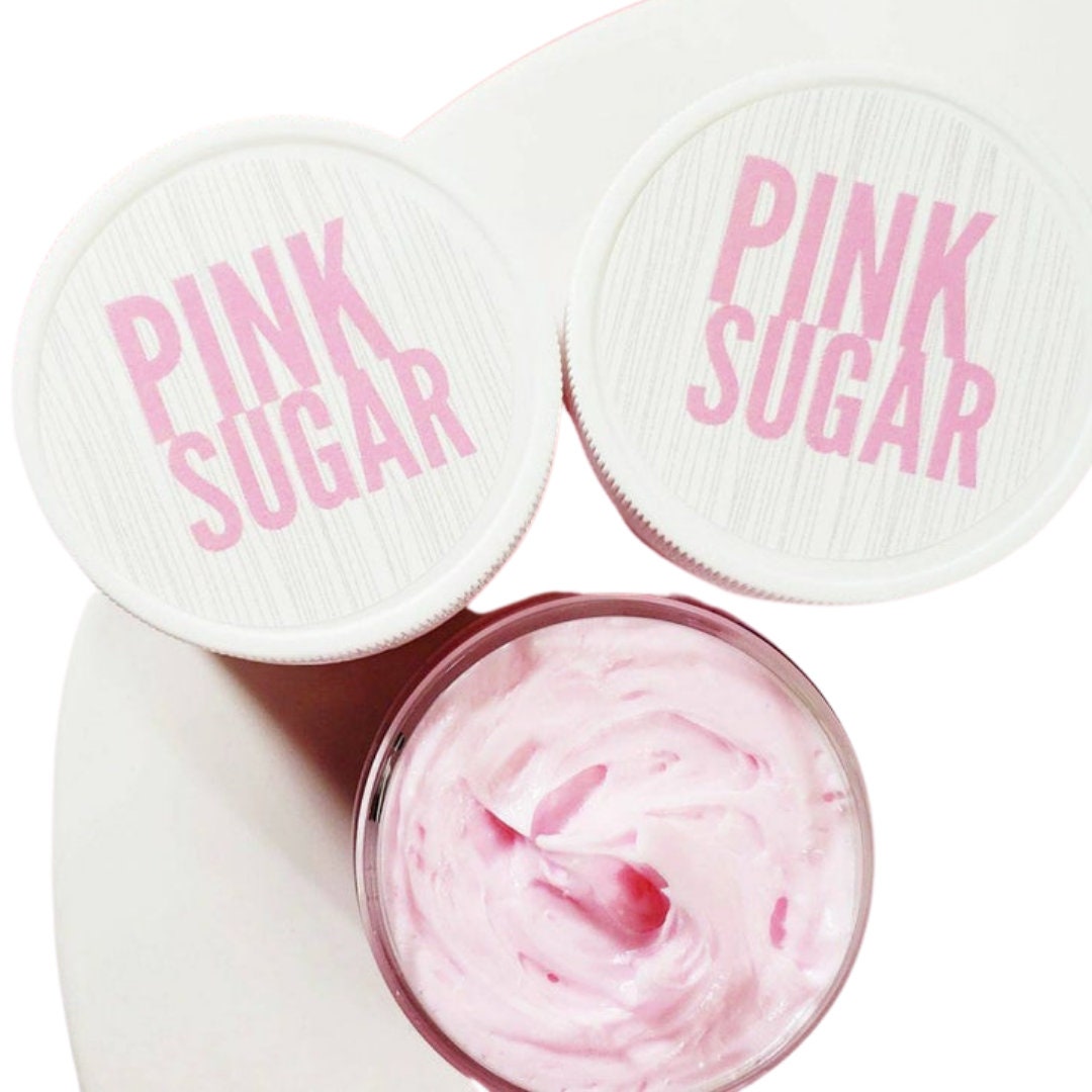 Pink Sugar Whipped Body Butter – Handmade Vegan Body Cream - Etsy
