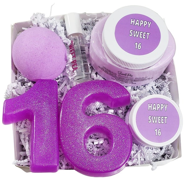 Sweet 16 Spa Gift for Girls, Spa Set for Teens, Gift for Her 16th Birthday Gift, Pampering Gift Idea, Sweet Sixteen, Quinceañera Gift