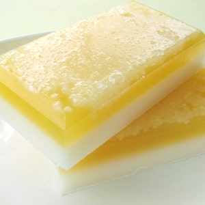 Savon au citron Citrus naturel citron sel Bar savon savon fait à la main Sunbasilgarden cadeau femmes cadeau pour elle cadeau moins de 10 gourmand cadeau pour lui elle image 7