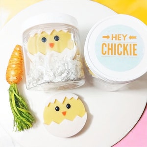 Yellow Chick Soaps, Easter gift, Easter basket stuffer for kids and adults. Best Friend Easter Gift image 1