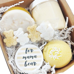 New Mom Spa Gift Box- New Mom Relaxation Care Package, Self-care Gift for New Mom, New Baby Gift, Mom Encouragement Gift, Postpartum