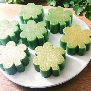 St Patricks Day Shamrock Soap /Saint Patricks Day / St Patricks Day Gift /Party Favor Soap /St Patricks Day Kids /Clover Soap