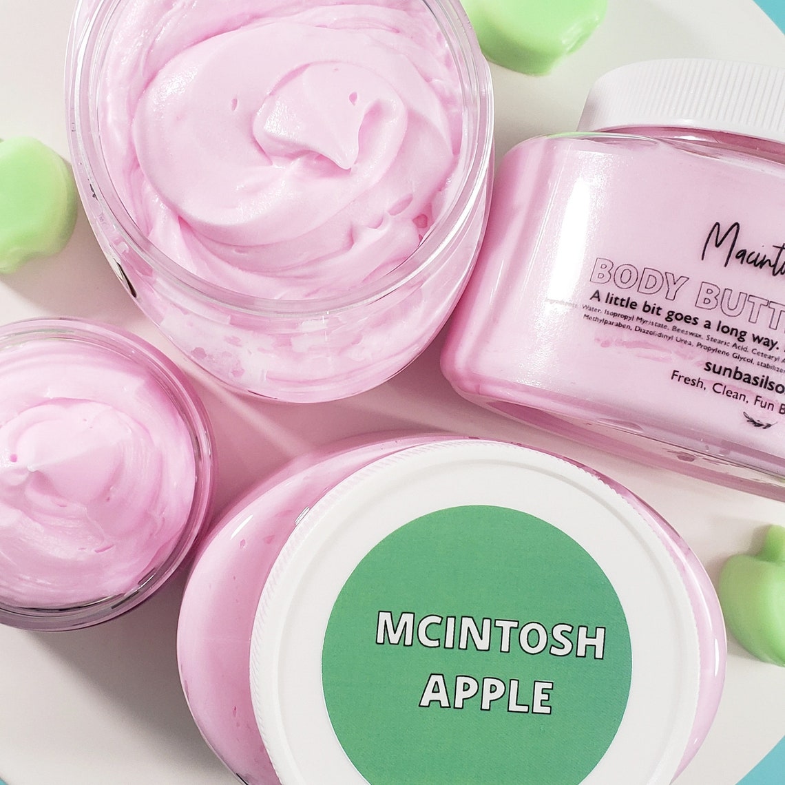 Macintosh Apple Body Butter / Apple Scent / Hand Cream / Apple Etsy