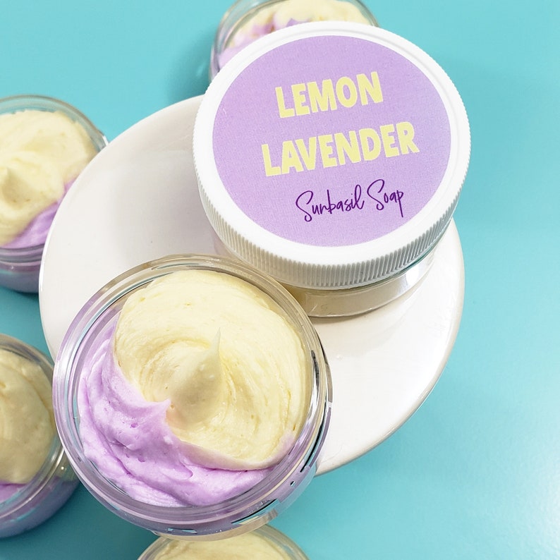 Whipped Body Butter. Lemon Lavender Lotion. Birthday gift Etsy