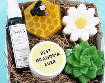 Mother's Day Gift Idea /Spa Gift Set for Grandma / Soap Gift Set / Personalized Grandma Gift / Best Grandma Ever / Mother's Day Box