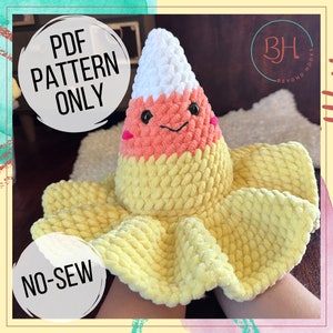 Cornelius CandyCorn Amigurumi Crochet Pattern, CandyCorn Pattern, BeyondHooks Pattern, Amigurumi Pattern, Crochet Pattern, Halloween Pattern