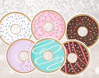 Donut Garland Donut Birthday Felt Ball Garland Donut Party - Etsy