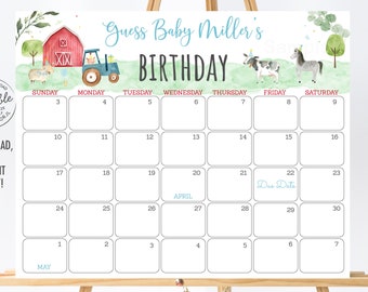 2021 God Bless This Farm Calendar Calender Cow Pig Goat Chicken Barn Animal