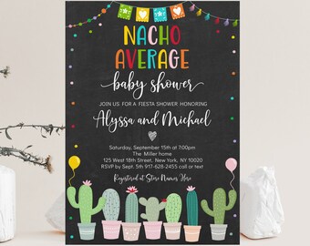 nacho average baby shower decorations