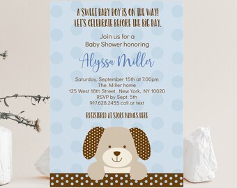 puppy baby shower