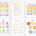 Editable Pink Floral Reward Chart, Floral Behavior Chart, Pink & Gold ...