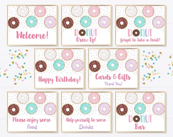 Download Donut Party Signs Etsy