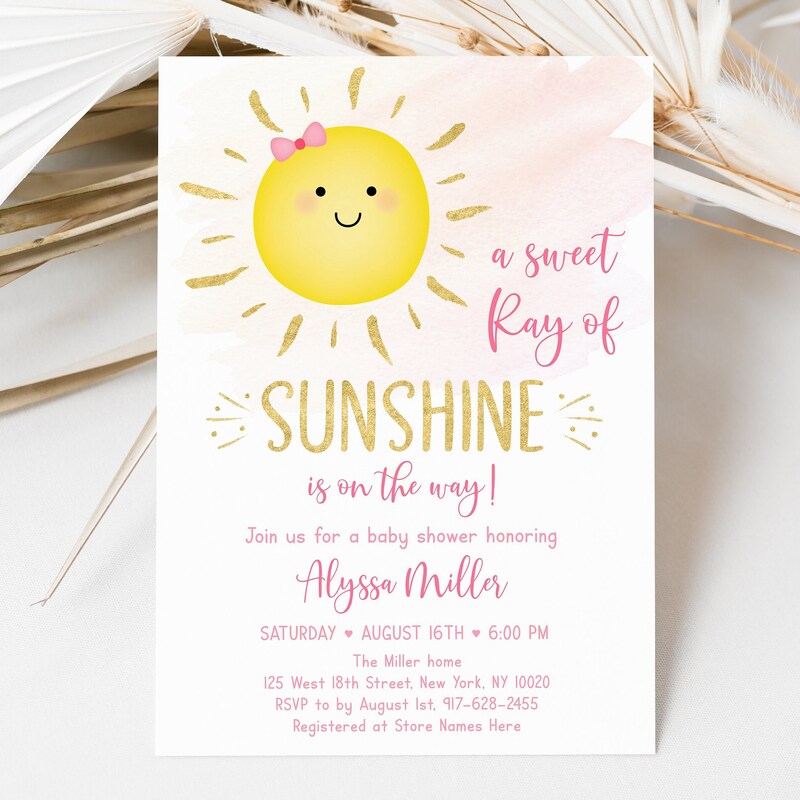 Sunshine Baby Shower - Etsy