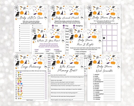 Gsauto Halloween Baby Shower Games, Pumpkin Measure The Baby