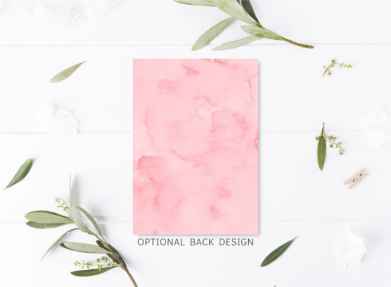 May include: A pink watercolor background with a subtle texture. The background is perfect for a wedding invitation or other special occasion.