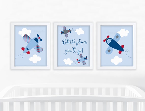 nursery wall art set of 3