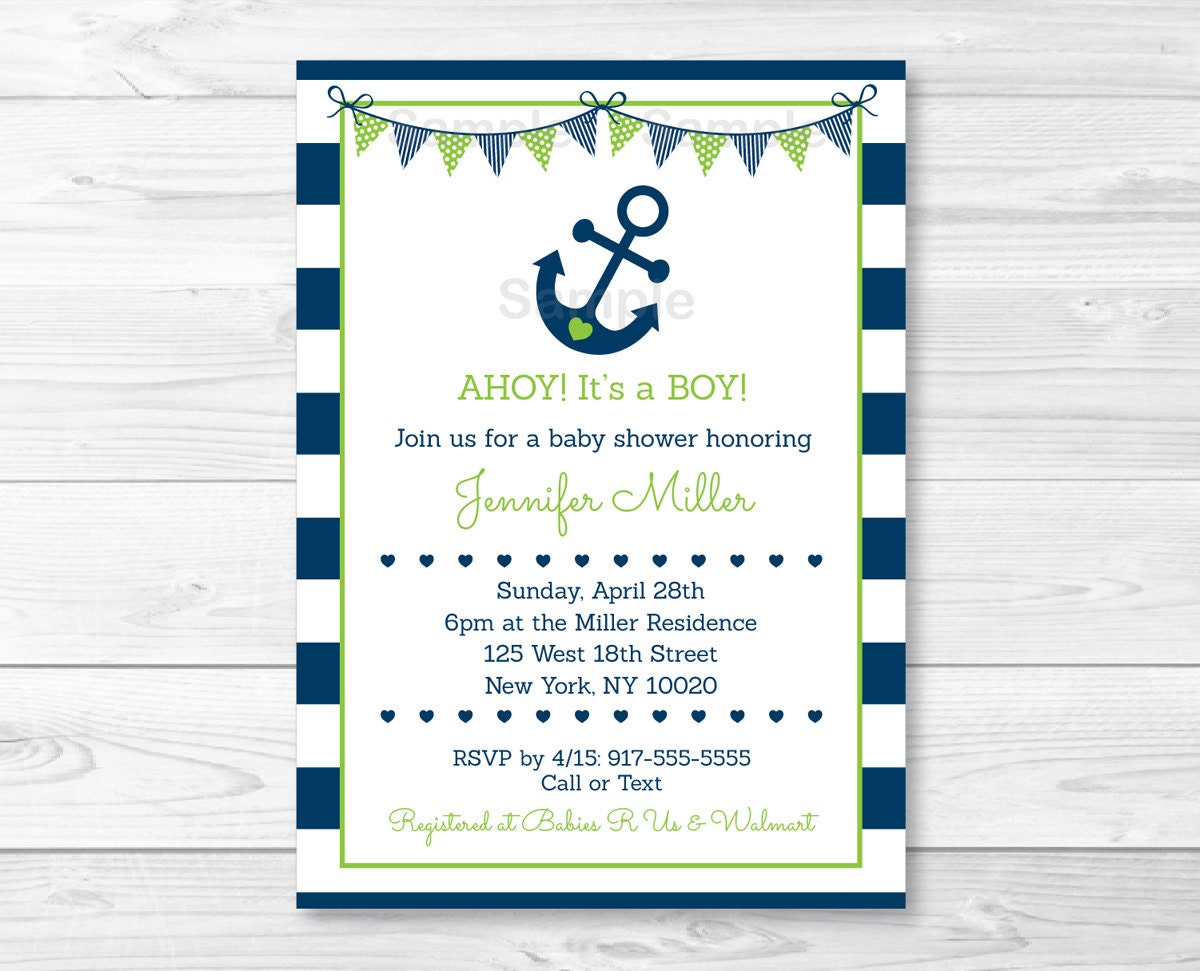 walmart printable baby shower invitations