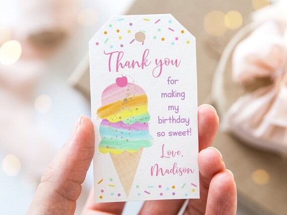 Dankeskarten Für Kinder - 20 Bunte Regenbogen-Karten Mit Umschlägen, Zum Selbstausfüllen