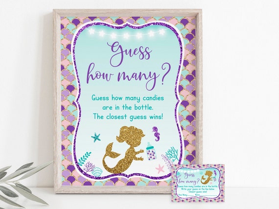 Etsy mermaid baby shower 2025