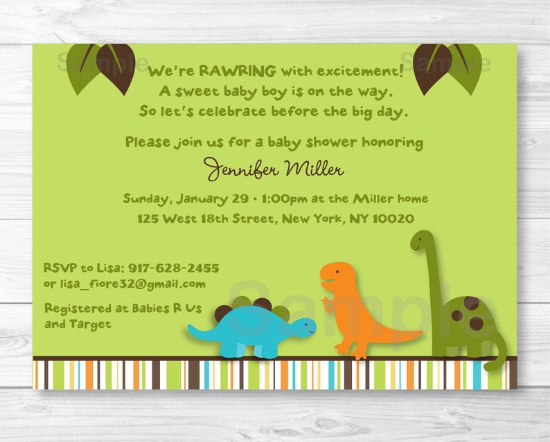 Cute Dinosaur Baby Shower Invitation Dinosaur Baby Shower Etsy Cute Dinosaur Baby Shower Invitation Dinosaur Baby Shower Etsy