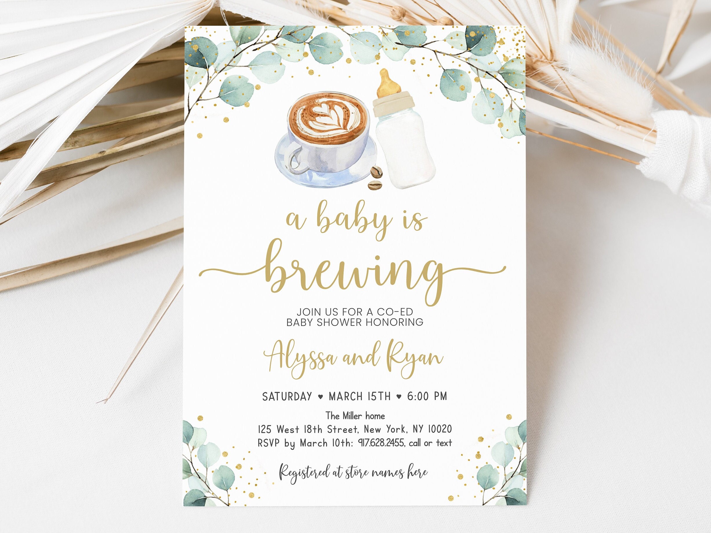 Office depot best sale baby shower invitations