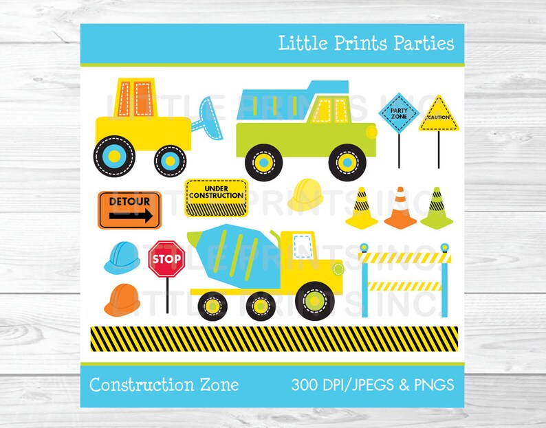 Construction Truck Clipart Truck Clipart Construction Baby Shower Dump Truck Digger Personal Use Instant Download A3 Clip Art Art Collectibles Advancedrealty Com