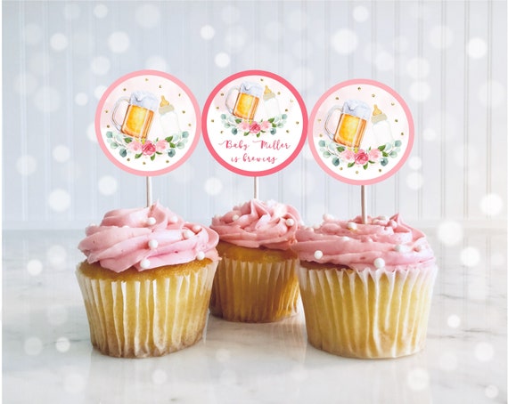 Editable Baby Is Brewing Cupcake Toppers Baby Is Brewing Baby Shower editable-baby-is-brewing-cupcake-toppers-baby-is-brewing-baby-shower