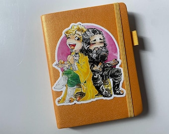 OFMD Vinyl Sticker: Watercolor Art