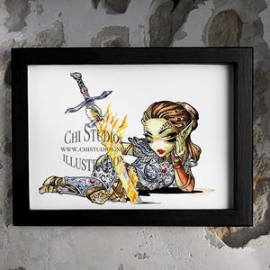 Lae&#39;zel poster print
