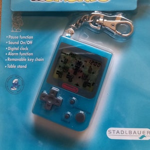 Nintendo Mini Classics the Smurfs Electronic Handheld Game Key