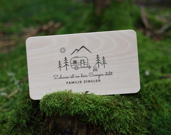 Cutting board with knife personalized, gift for camper, gift motorhome, snack board personalized, snack board with knife