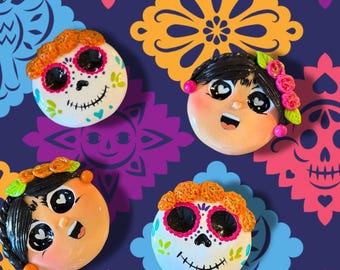 La Frida y La Catrina pocket mirrors