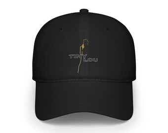 Tiny Lou Baseball Cap - Black and Gold