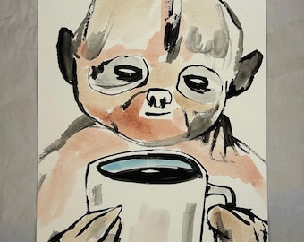 At the coffee place